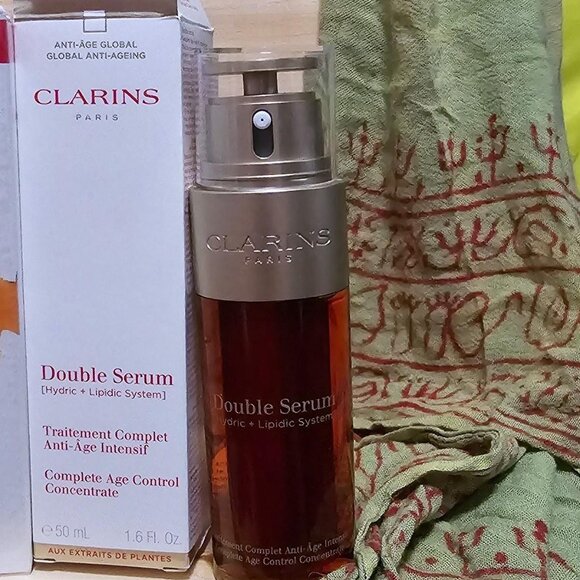 2Pack Clarins Double Serum Firming & Smoothing Anti-Aging Concentrate 50ml new - Picture 2 of 3